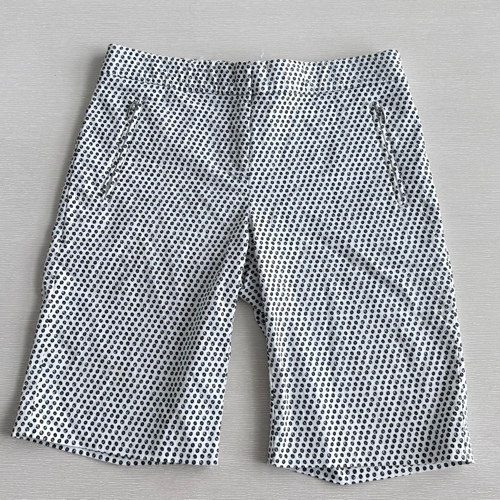 Izod Black and White Patterned Shorts